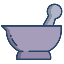 external Mortar-And-Pestle-chemistry-icongeek26-linear-colour-icongeek26 icon