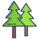 external Pine-Tree-canada-icongeek26-linear-colour-icongeek26 icon