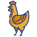 external Rooster-france-icongeek26-linear-colour-icongeek26 icon