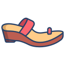 external Sandal-footwear-icongeek26-linear-colour-icongeek26-18 icon