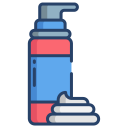external Shaving-Foam-therapy-icongeek26-linear-colour-icongeek26 icon