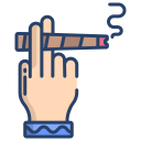 external Smoking-hippie-icongeek26-linear-colour-icongeek26 icon