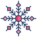 external Snowflake-snowflakes-icongeek26-linear-colour-icongeek26-24 icon