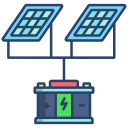 external Solar-Battery-Charger-ev-station-icongeek26-linear-colour-icongeek26 icon
