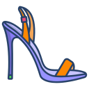 external Strap-High-Heel-high-heels-icongeek26-linear-colour-icongeek26 icon