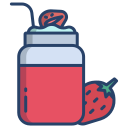 external Strawberry-Juice-fruit-juice-icongeek26-linear-colour-icongeek26 icon