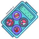 external Sushi-lunchbox-icongeek26-linear-colour-icongeek26 icon