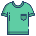 external T-Shirt-fashion-and-clothes-icongeek26-linear-colour-icongeek26 icon