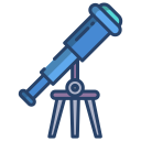 external Telescope-academy-icongeek26-linear-colour-icongeek26 icon