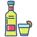 external Tequila-drinks-bottle-icongeek26-linear-colour-icongeek26 icon