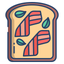 external Toast-toast-toppings-icongeek26-linear-colour-icongeek26-9 icon