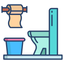 external Toilet-interior-icongeek26-linear-colour-icongeek26 icon