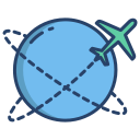 external Travel-aviation-icongeek26-linear-colour-icongeek26 icon