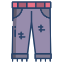 external Trouser-hippie-icongeek26-linear-colour-icongeek26 icon