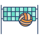 external Volleyball-stadiums-and-games-icongeek26-linear-colour-icongeek26 icon