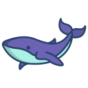 external Whale-fishes-icongeek26-linear-colour-icongeek26 icon