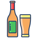 external Wheat-Beer-drinks-bottle-icongeek26-linear-colour-icongeek26 icon