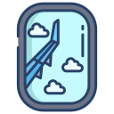 external Window-aviation-icongeek26-linear-colour-icongeek26 icon