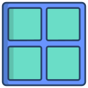 external Window-windows-icongeek26-linear-colour-icongeek26-43 icon