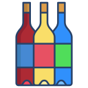 external Wine-Bottles-bar-and-cafe-icongeek26-linear-colour-icongeek26 icon
