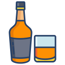 external Wiskey-drinks-bottle-icongeek26-linear-colour-icongeek26 icon