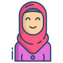 external Woman-ramadan-icongeek26-linear-colour-icongeek26 icon