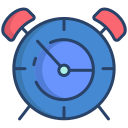 external alarm-clock-devices-icongeek26-linear-colour-icongeek26 icon