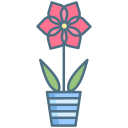 external amaryllis-indoor-plants-icongeek26-linear-colour-icongeek26 icon