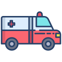 external ambulance-transportation-icongeek26-linear-colour-icongeek26 icon