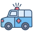 external ambulance-virus-icongeek26-linear-colour-icongeek26 icon