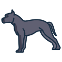external american-staffordshire-terrier-dog-breeds-icongeek26-linear-colour-icongeek26 icon