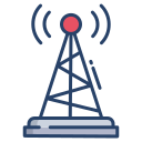 external antenna-news-icongeek26-linear-colour-icongeek26 icon