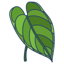 external anthurium-leaves-icongeek26-linear-colour-icongeek26 icon