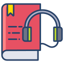 external audio-book-online-education-icongeek26-linear-colour-icongeek26 icon