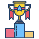 external award-sports-and-games-icongeek26-linear-colour-icongeek26 icon