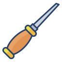 external awl-carpentry-icongeek26-linear-colour-icongeek26 icon