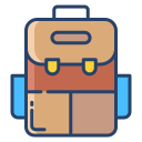 external backpack-camping-icongeek26-linear-colour-icongeek26 icon
