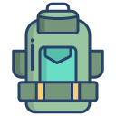 external backpack-hunting-icongeek26-linear-colour-icongeek26 icon