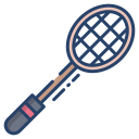 external badminton-sports-and-games-icongeek26-linear-colour-icongeek26 icon