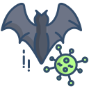 external bat-virus-icongeek26-linear-colour-icongeek26 icon