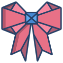 external bow-origami-icongeek26-linear-colour-icongeek26 icon