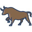 external buffalo-animal-body-icongeek26-linear-colour-icongeek26 icon