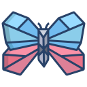 external butterfly-origami-icongeek26-linear-colour-icongeek26 icon