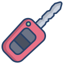 external car-key-equipments-icongeek26-linear-colour-icongeek26 icon