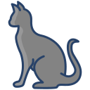 external cat-animal-body-icongeek26-linear-colour-icongeek26 icon