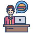 external consult-food-and-delivery-icongeek26-linear-colour-icongeek26 icon