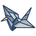 external crane-origami-icongeek26-linear-colour-icongeek26 icon