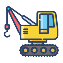 external crane-vehicles-icongeek26-linear-colour-icongeek26 icon