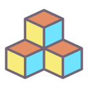 external cube-baby-icongeek26-linear-colour-icongeek26 icon