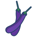 external eggplant-vegetables-icongeek26-linear-colour-icongeek26 icon